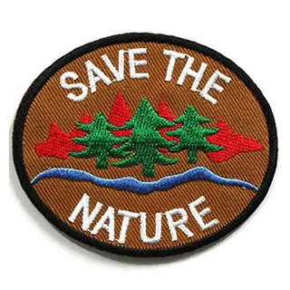 embroidered patch