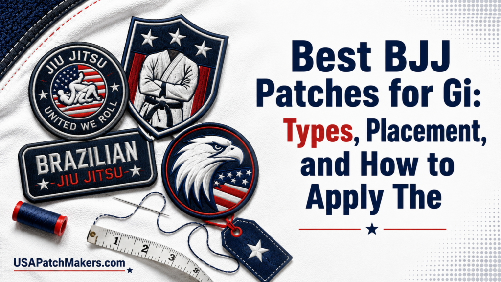 Best BJJ Patches for Gi: Types, Placement, and How to Apply Them