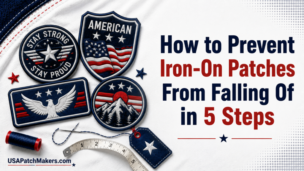 How to Prevent Iron-On Patches From Falling Off
