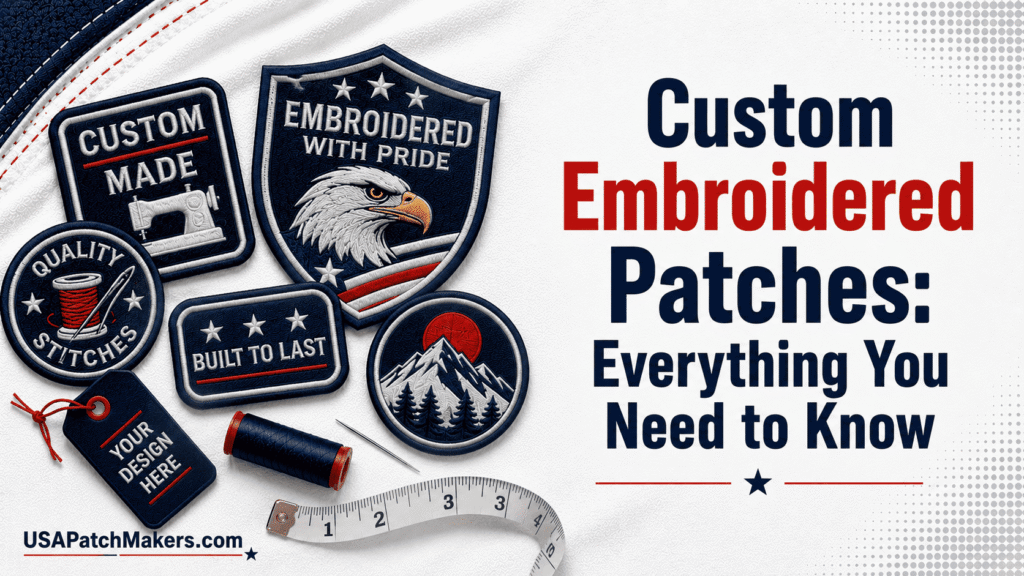 What are Custom Embroidered Patches