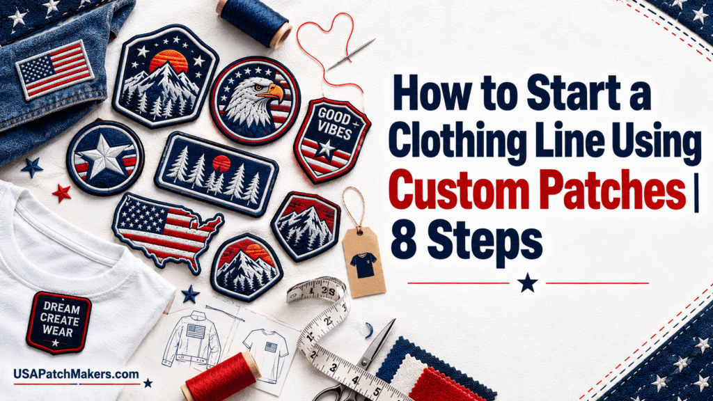 How to Start a Clothing Brand Using Custom Patches | 8 Steps