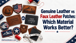 Genuine Leather vs Faux Leather Patches: Which Material Works Better?