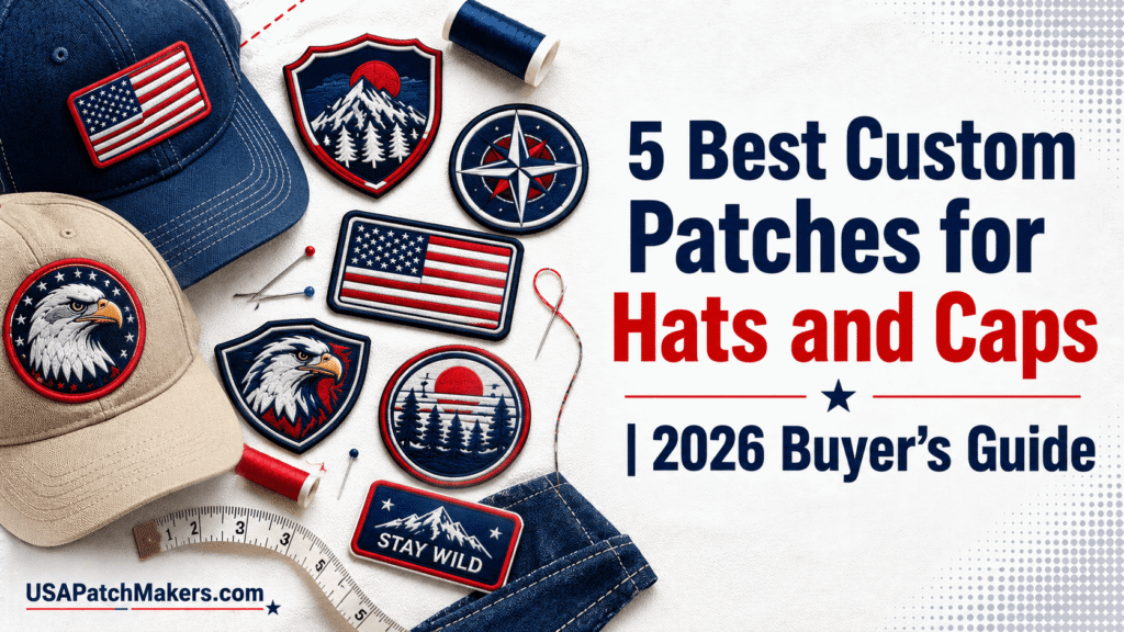 5 Best Custom Patches for Hats and Caps