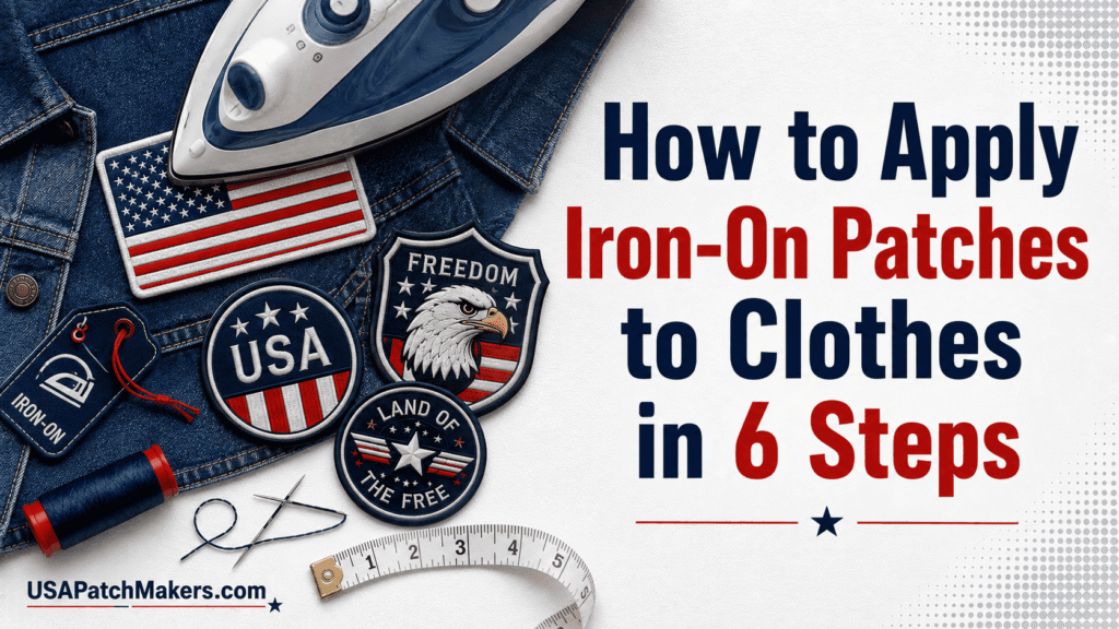 How to Apply Iron On Patches to Clothes in 6 Steps