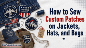 How to Sew Custom Patches on Jackets, Hats, and Bags