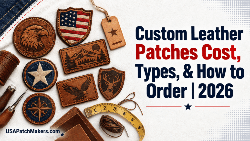 Custom Leather Patches Cost, Types, & How to Order | 2026