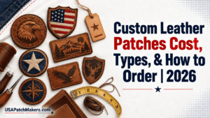 Custom Leather Patches Cost, Types, & How to Order | 2026