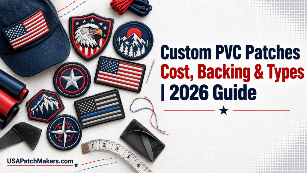 Custom PVC Patches Cost, Backing & Types