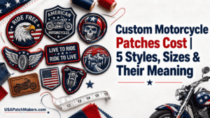 Custom Motorcycle Patches Cost | 5 Styles, Sizes & Their Meaning