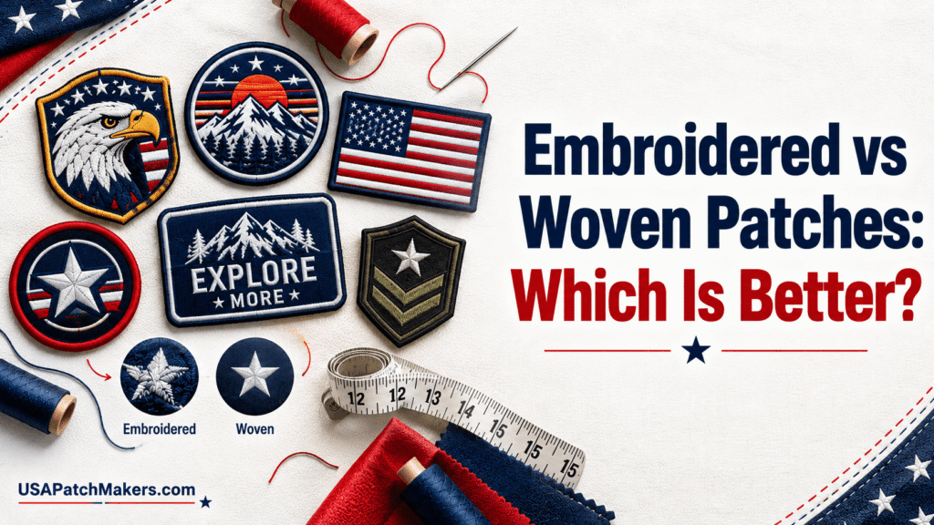 Embroidered vs Woven Patches: Which Is Better?
