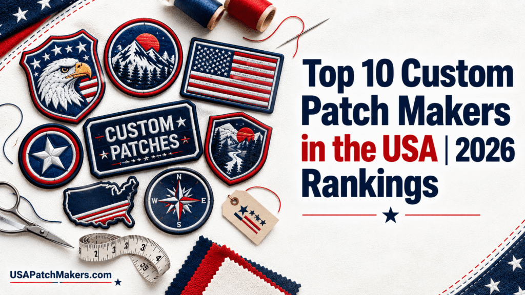 Top 10 Custom Patch Makers in the USA